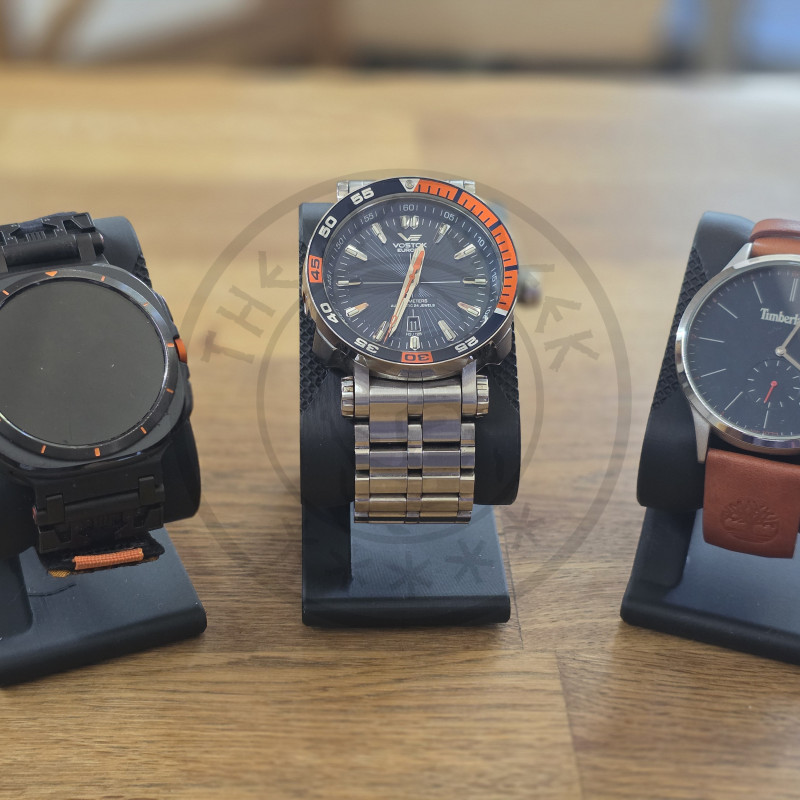 Şık ve Sağlam 3D Baskılı Saat Standı - Minimal Tasarım