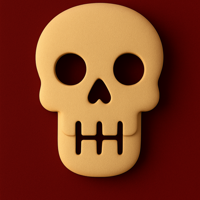 Cadılar Bayramı Saç Tokası Seti - 3D Baskılı Hayalet Örümcek