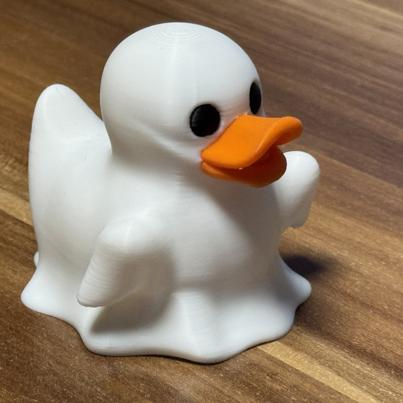 Cadılar Bayramı Ördek 3D Baskı Koleksiyon Figürü