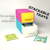 Küçük Eşya Düzenleyici Stackable Kayar Tepsiler - 3D Baskı