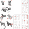 Çift Renkli Geçmeli Köpek Puzzle - 3D Baskı Oyuncak