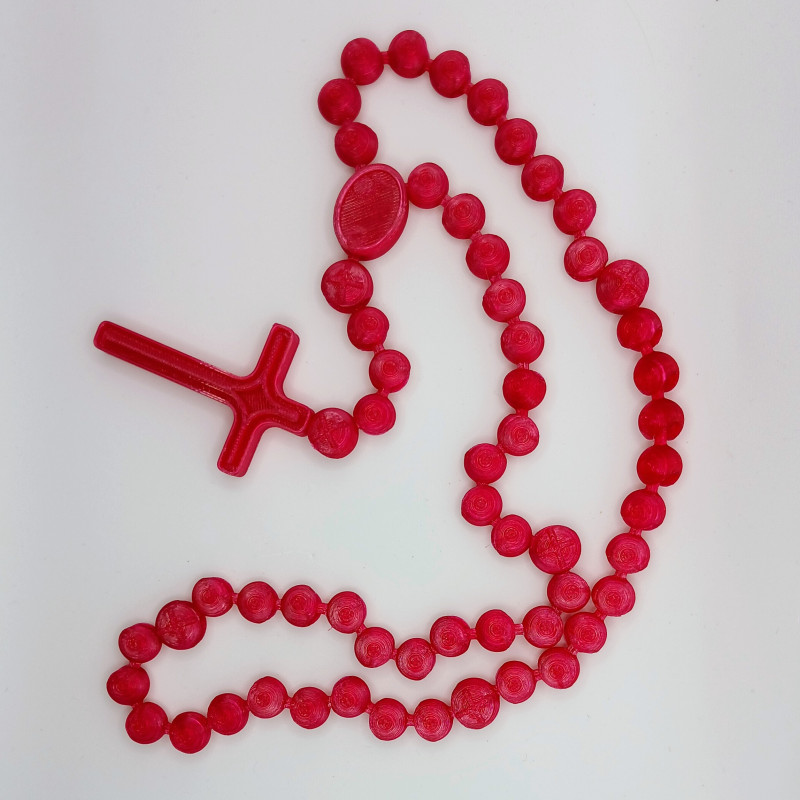 3D Baskı Tespih - Tam Baskıda Birleşen Özel Tasarım