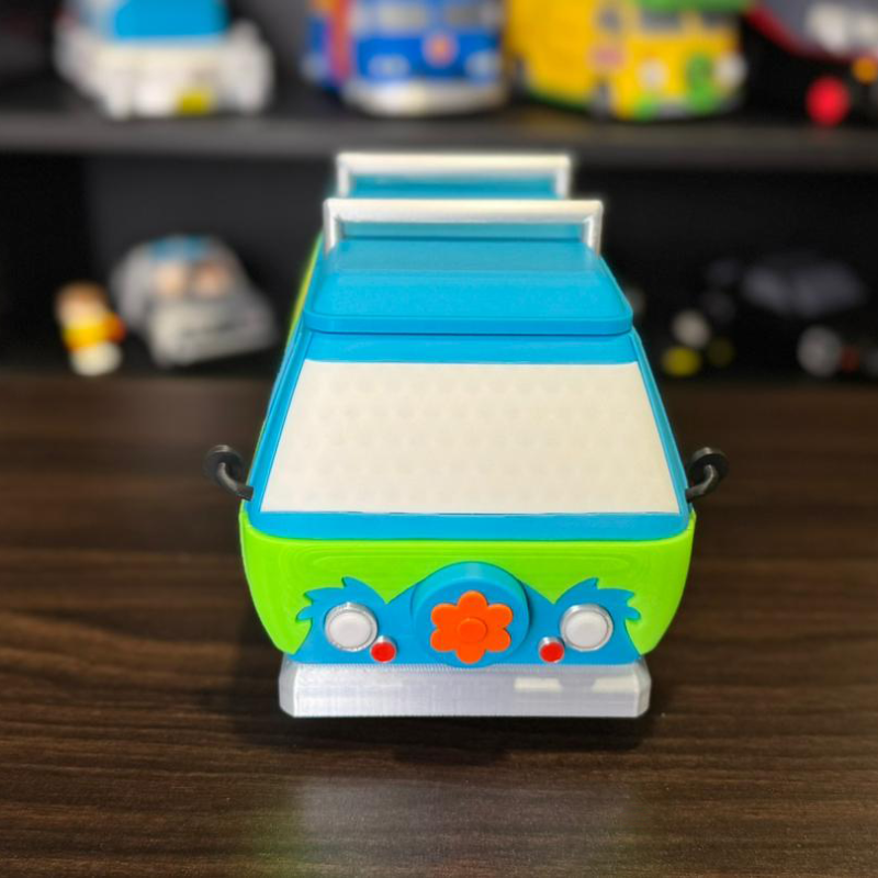 Scooby-Doo Gizem Makinesi Şeker Kutusu - 3D Baskılı Dekoratif Saklama Kutusu