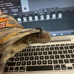 Şapka Klipsli Sigara Tutucu - 3D Baskı Aksesuar