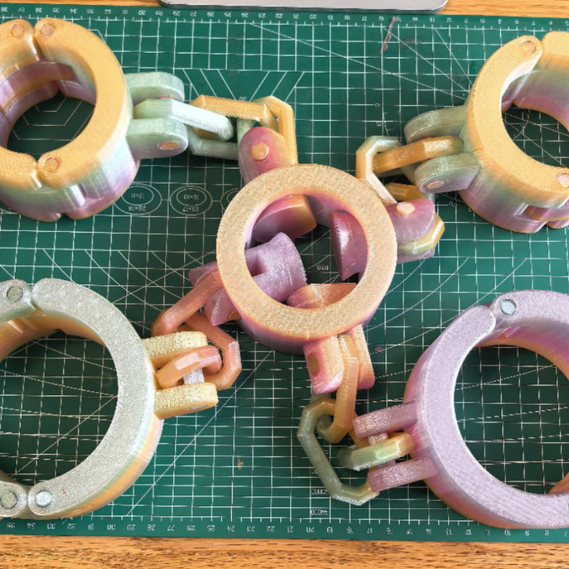 3D Baskı El ve Ayak Yüzükleri - Özgün Moda Aksesuarı