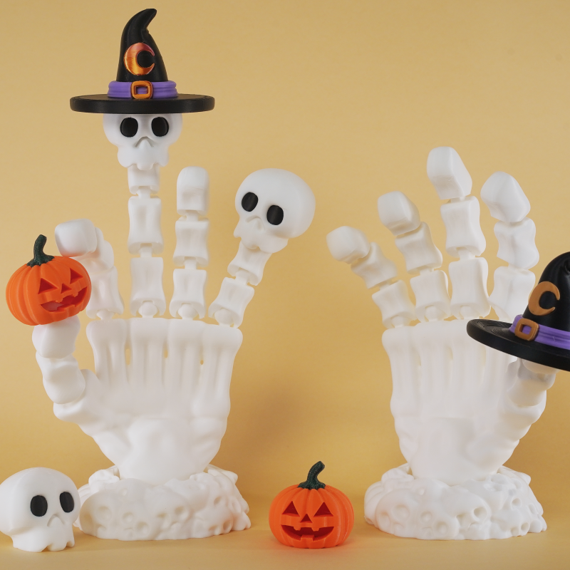 Eklemli İskelet El Modeli - 3D Baskı Dekorasyon Oyuncak Eklemli İskelet El Modeli - 3D Baskı Dekorasyon Oyuncak