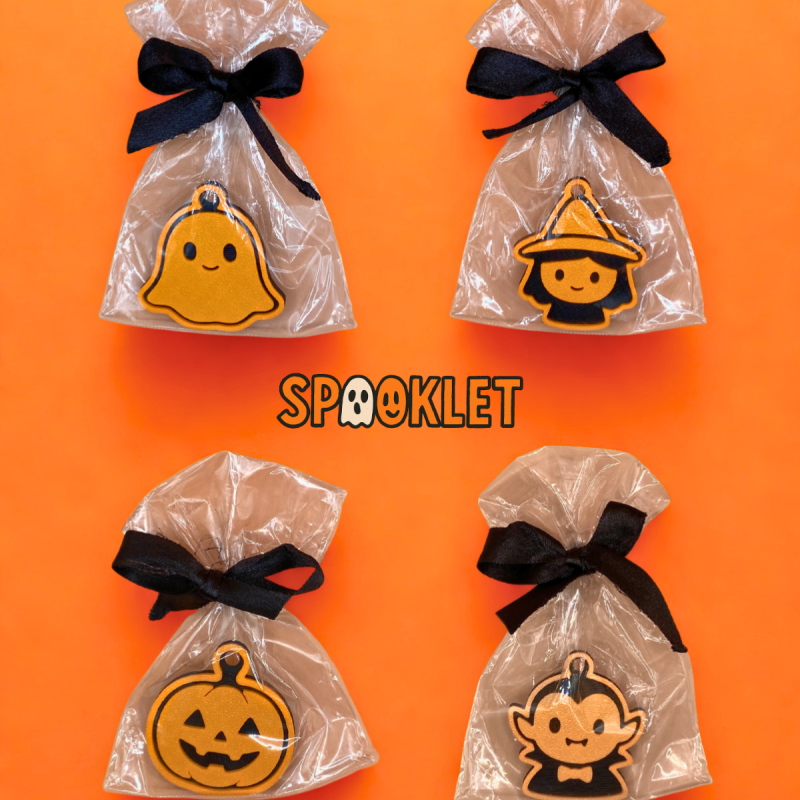 Sevimli Cadılar Bayramı Anahtarlık Koleksiyonu - 3D Baskı