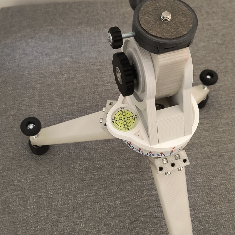 Seestar S30-S50 Eksenel Başlık - 3D Baskılı Astronomi Desteği