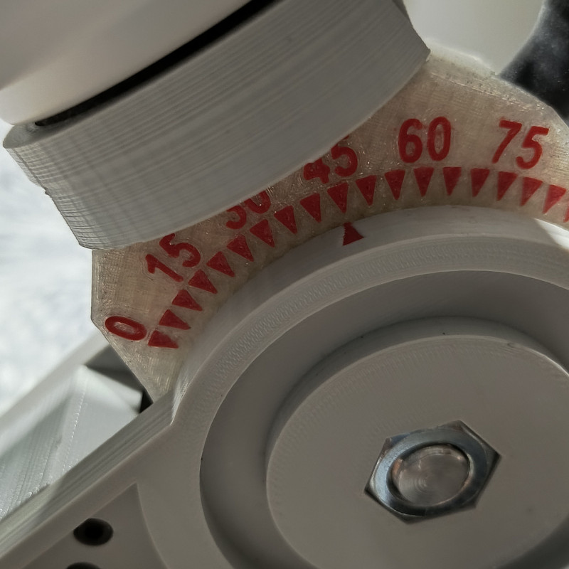 Seestar S30-S50 Eksenel Başlık - 3D Baskılı Astronomi Desteği