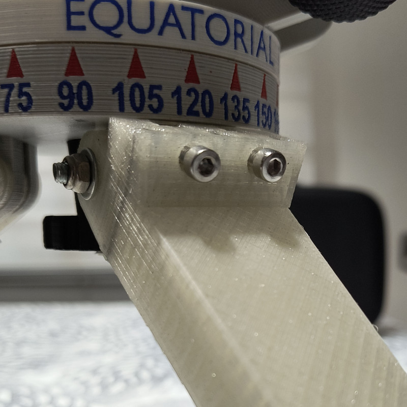 Seestar S30-S50 Eksenel Başlık - 3D Baskılı Astronomi Desteği