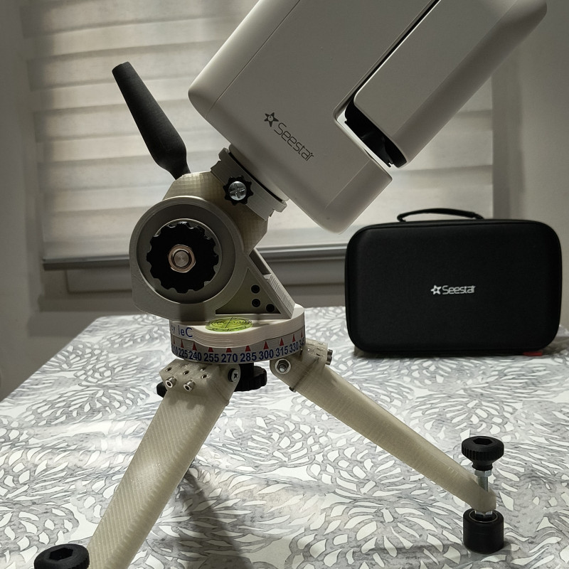 Seestar S30-S50 Eksenel Başlık - 3D Baskılı Astronomi Desteği