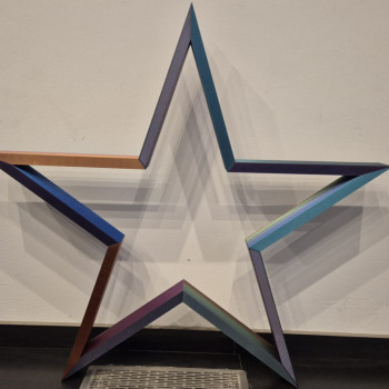 3D Baskı Noel Yıldızı Süsü - Özel Tasarım Dekorasyon