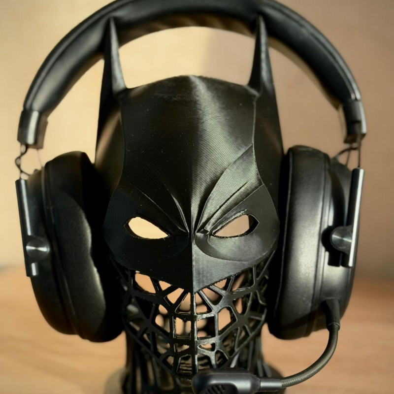 Batman Kulaklık Standı - 3D Baskılı Ofis Aksesuarı Batman Kulaklık Standı - 3D Baskılı Ofis Aksesuarı