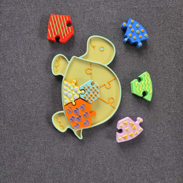 Shelly Kaplumbağa Puzzle - Eğitici 3D Baskı Oyuncağı