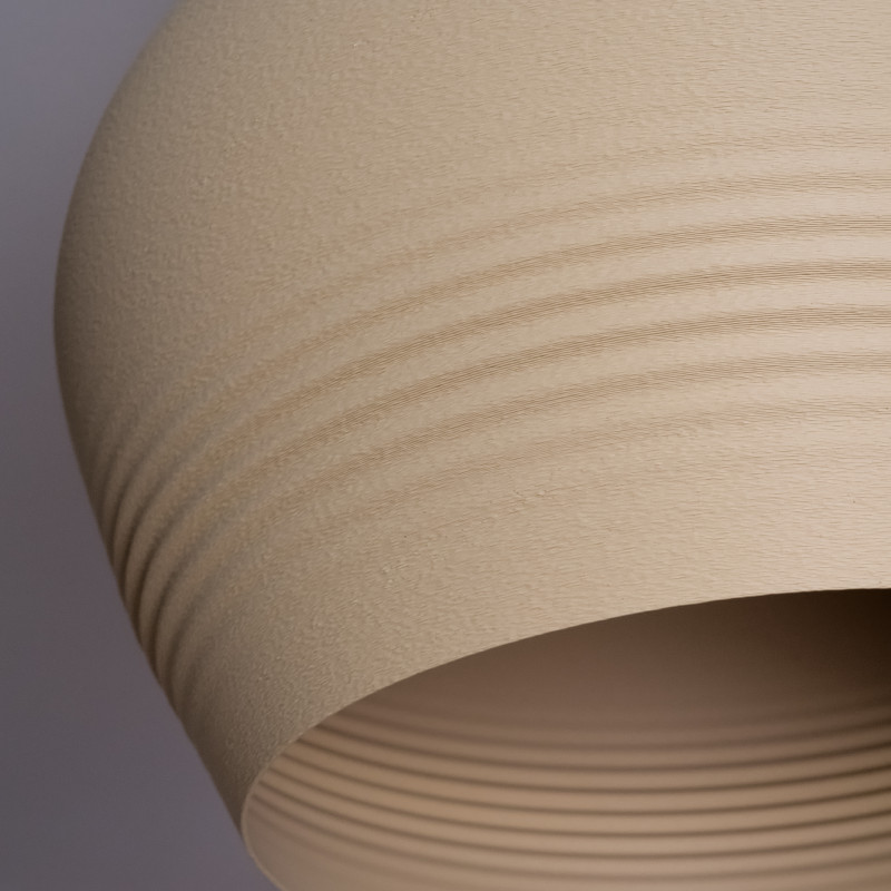 IKEA Abajur Işıklı Dekoratif 3D Baskı Avize Kapakları - PLA Ahşap