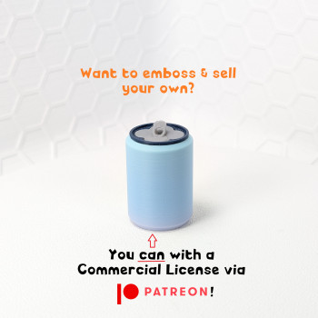 Kpop DH İlhamlı Soda Kolye Fidget Oyuncak - 3D Baskı Anahtarlık