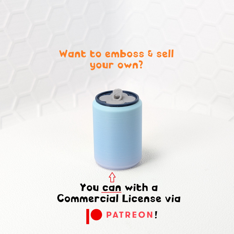 Kpop DH İlhamlı Soda Kolye Fidget Oyuncak - 3D Baskı Anahtarlık