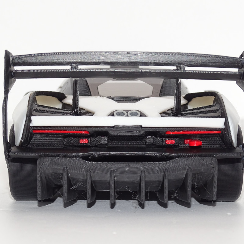 McLaren Senna GTR 1:19 Ölçekli 3D Baskı Model Araç Kiti McLaren Senna GTR 1:19 Ölçekli 3D Baskı Model Araç Kiti