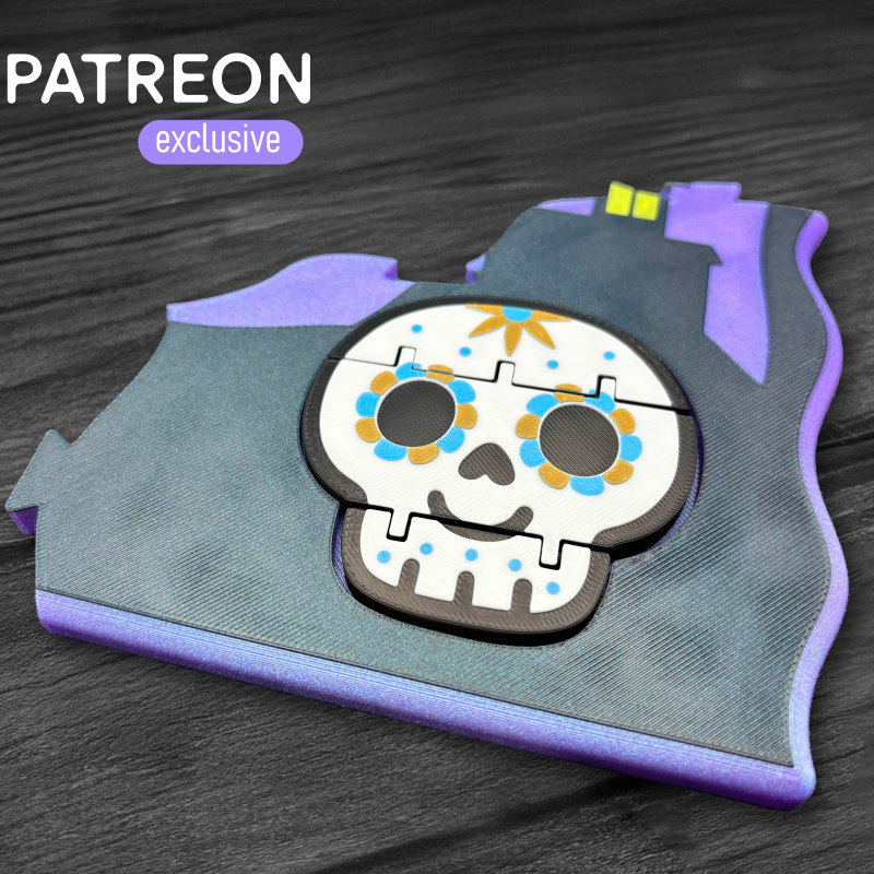 Halloween Esnek Eşleştirme Bulmacası - 3D Baskılı Puzzle