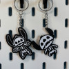 Stitch İskelet Anahtarlık Seti - Cadılar Bayramı Özel