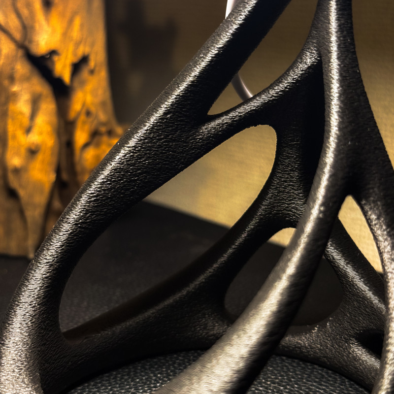 Uzaylı Tasarım LED Lamba - Küçük ve Büyük Boy Fuzzy Skin Kaplama