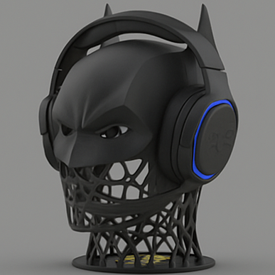 Batman Kulaklık Standı - 3D Baskılı Ofis Aksesuarı Batman Kulaklık Standı - 3D Baskılı Ofis Aksesuarı