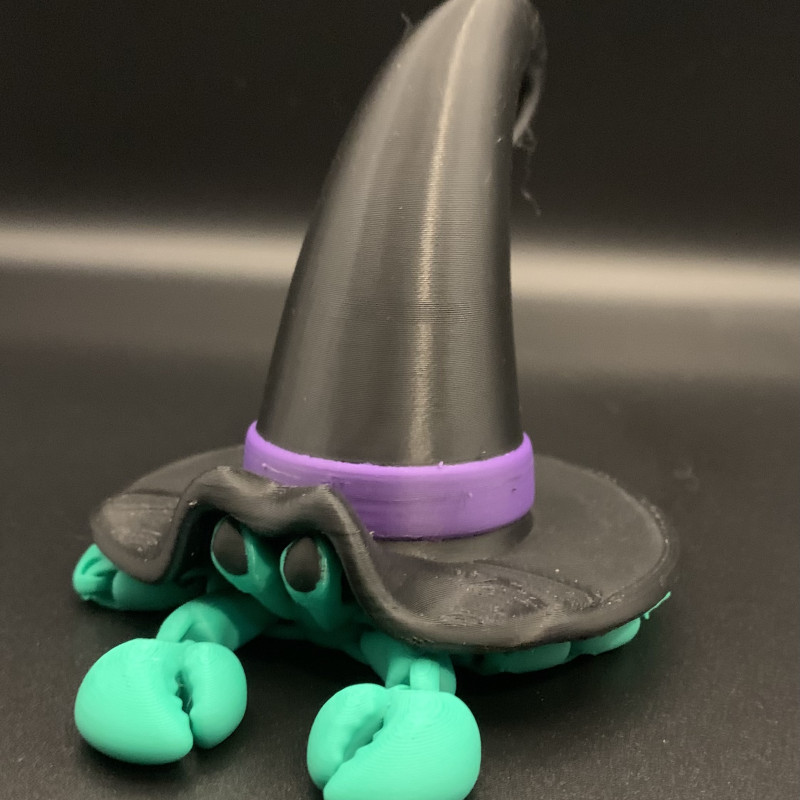 Eklemli Cadılar Bayramı Yengeç 3D Baskı Modeli