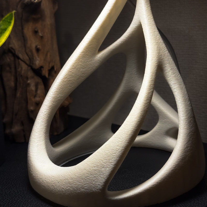 Uzaylı Tasarım LED Lamba - Küçük ve Büyük Boy Fuzzy Skin Kaplama