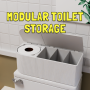 Modüler Banyo Organizer | 3D Baskılı Tuvalet Kağıdı Dolabı