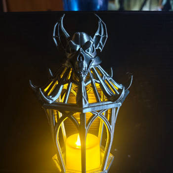 Cadılar Bayramı LED Lamba - 3D Baskı Dekorasyon