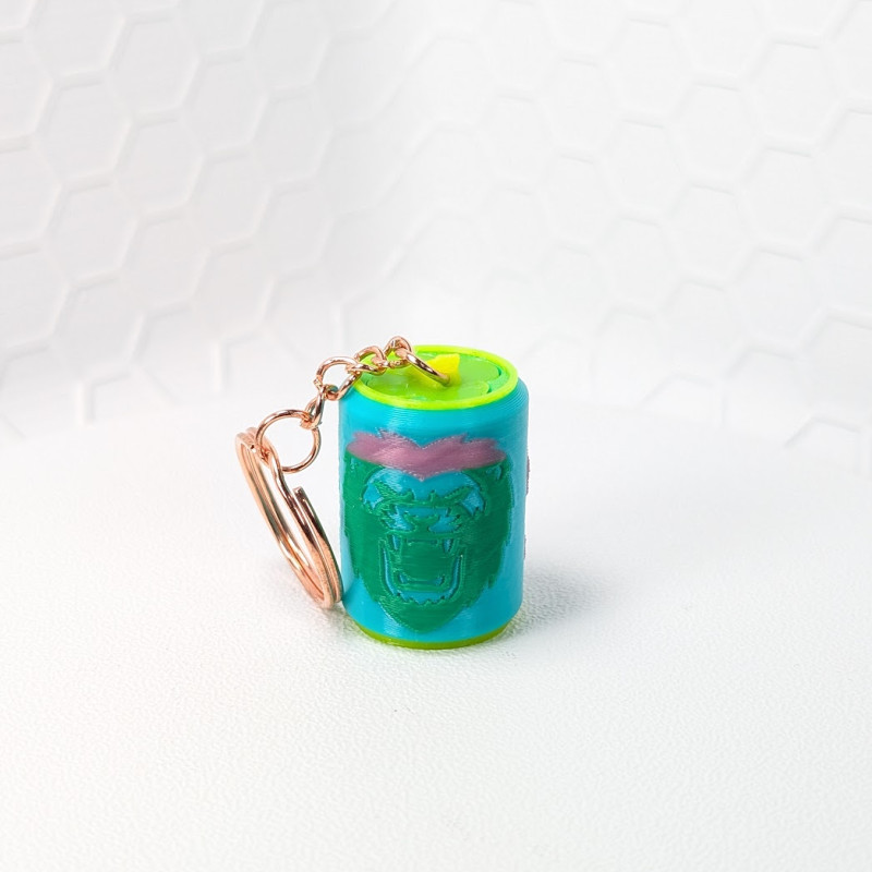 Kpop DH İlhamlı Soda Kolye Fidget Oyuncak - 3D Baskı Anahtarlık