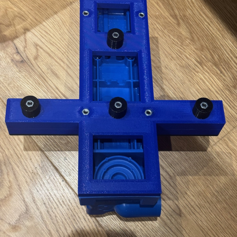 Kreg K4 Cep Deliği Şablonu MFT Adaptörü - 3D Baskı Profesyonel Aparat