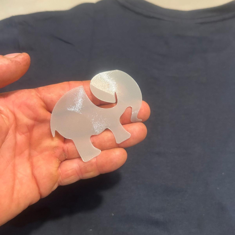 Kişiselleştirilmiş Fil Desenli T-shirt Transferi - 3D Baskılı TPU Aksesuar Kişiselleştirilmiş Fil Desenli T-shirt Transferi - 3D Baskılı TPU Aksesuar