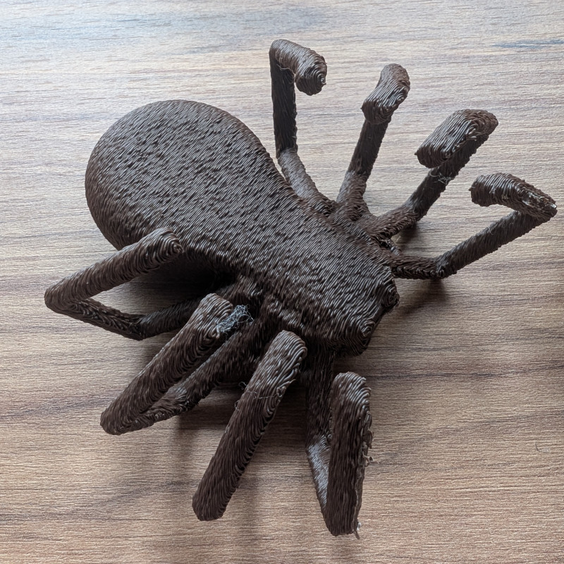 Kapı Zili Örümcek Dekoru - 3D Baskılı Halloween Süsü