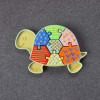 Shelly Kaplumbağa Puzzle - Eğitici 3D Baskı Oyuncağı