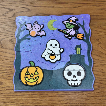 Halloween Esnek Eşleştirme Bulmacası - 3D Baskılı Puzzle