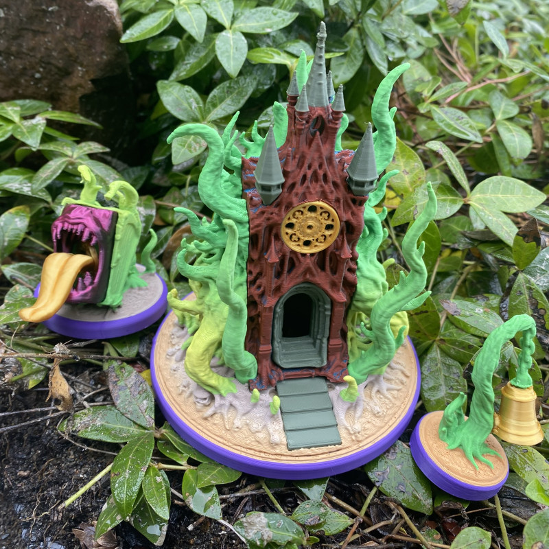 Ravenwood Katedrali: Yaşayan Mimari 3D Baskı Maketi