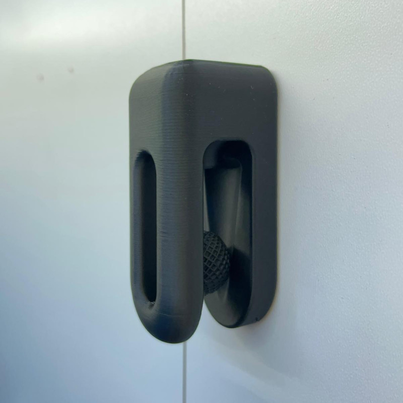 Kendinden Kilitlenen Askı - Minimalist Duvar Askısı 3D Baskı