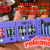 Modüler D&D Karakter Tablosu - 3D Baskılı RPG Takipçi