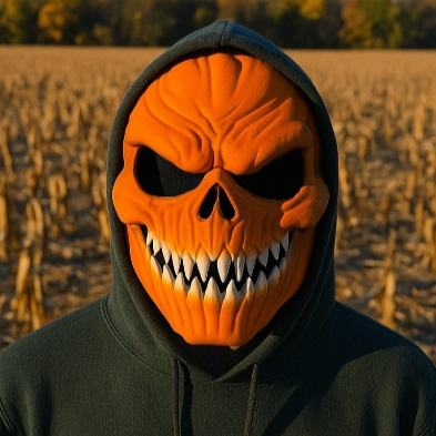 Korkunç Cadılar Bayramı Balkabağı Maskesi - 3D Baskılı Korku Aksesuarı Korkunç Cadılar Bayramı Balkabağı Maskesi - 3D Baskılı Korku Aksesuarı