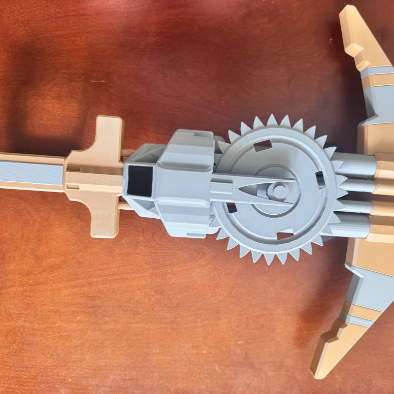 Ultrakill Döner Testere Fırlatıcı - 3D Baskı Cosplay Silahı