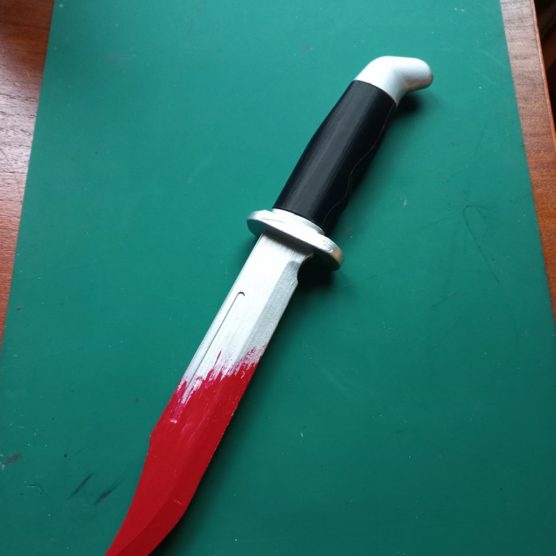 Ghost Face Bıçak - Scream Film Korku Cosplay Aksesuarı