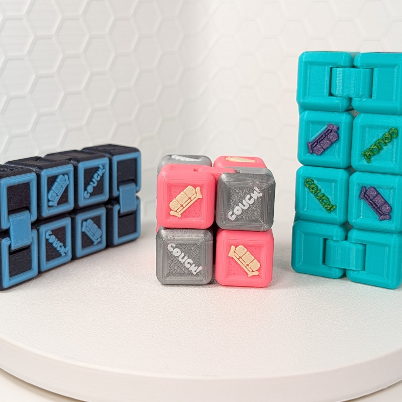 Kpop DH İlhamlı Soda Kolye Fidget Oyuncak - 3D Baskı Anahtarlık