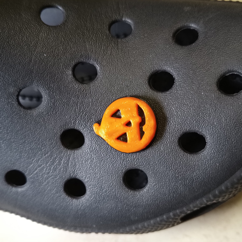 Sevimli Cadılar Bayramı Balkabağı Aksesuarı - 3D Baskılı Charm