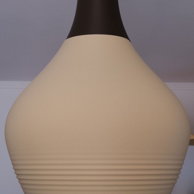 IKEA Abajur Işıklı Dekoratif 3D Baskı Avize Kapakları - PLA Ahşap