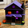 Cadı Evi 3D Baskı LED Aydınlatmalı Halloween Dekorasyon Cadı Evi 3D Baskı LED Aydınlatmalı Halloween Dekorasyon