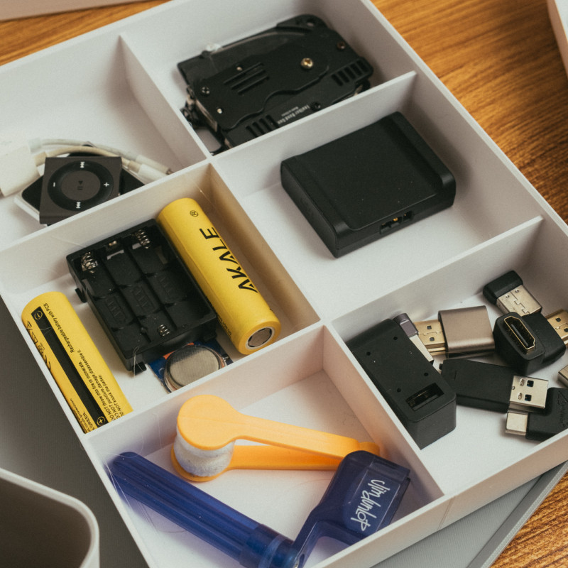 IKEA Billy Kitaplık İçin Yığılabilir 3D Baskılı Organizatör Kutular