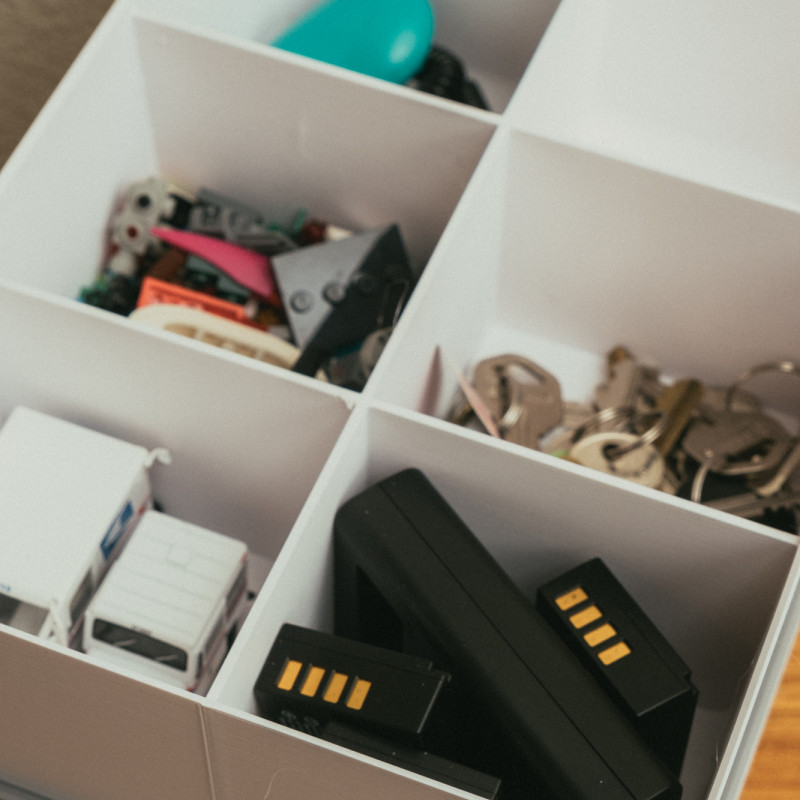 IKEA Billy Kitaplık İçin Yığılabilir 3D Baskılı Organizatör Kutular