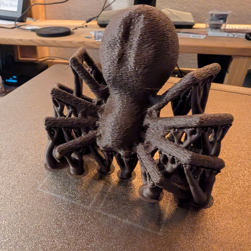 Kapı Zili Örümcek Dekoru - 3D Baskılı Halloween Süsü