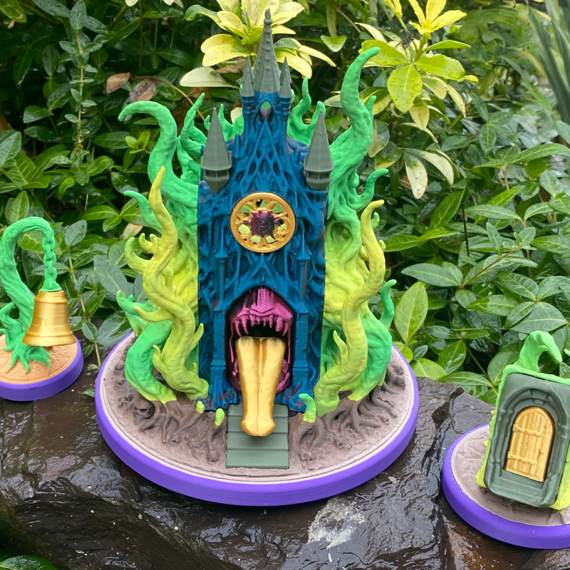 Ravenwood Katedrali: Yaşayan Mimari 3D Baskı Maketi